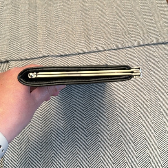 Style & Co. black envelope clutch - Picture 5 of 8